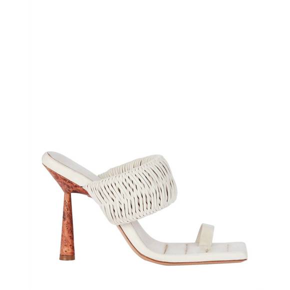 NEW GIA BORGHINI women's rosie 1 sandal in white - Picture 1 of 3